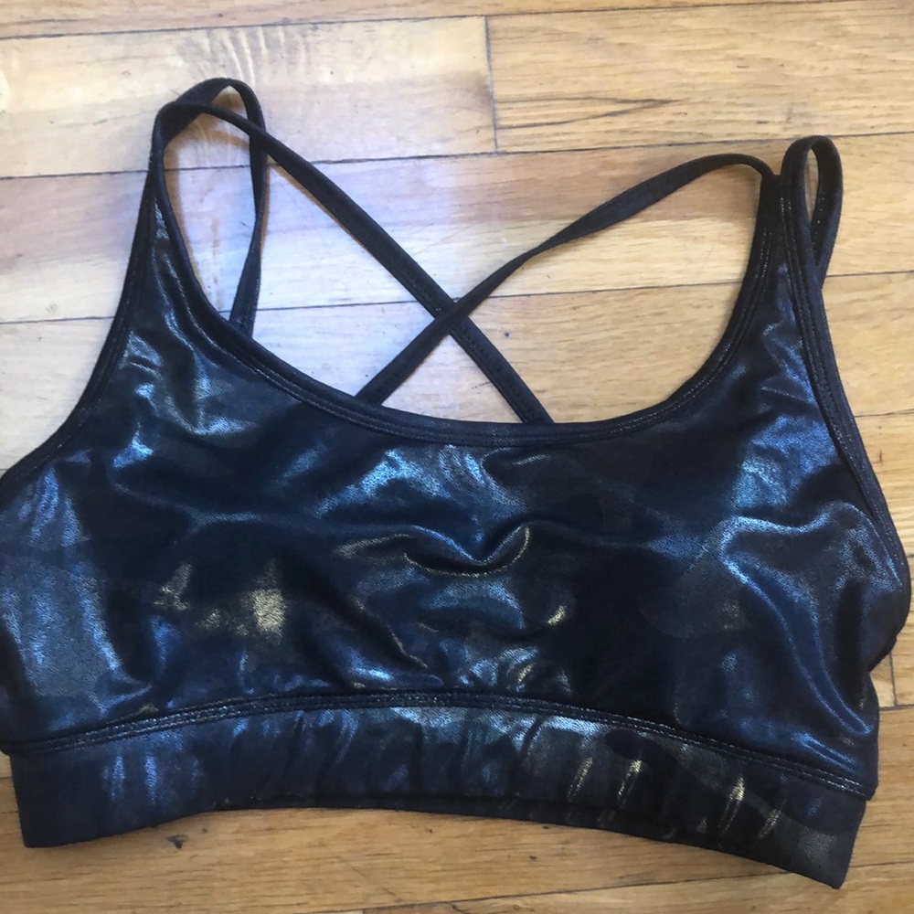 Padded cute sports bra